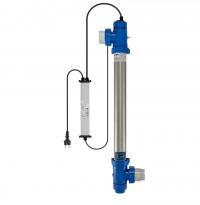 УФ-обеззараживатель Van Erp Blue Lagoon UV-C Tech 150000 Amalgam, 130 Вт, 22 куб.м/ч