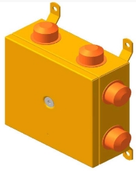 Коробка ДВК П 200x500