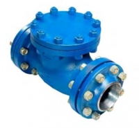 Клапан обратный поворотный Ду150 PN40, КОП 150-40 (19с53нж)