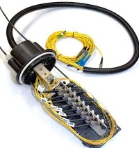 Монтаж муфт для волоконно-оптических кабелей